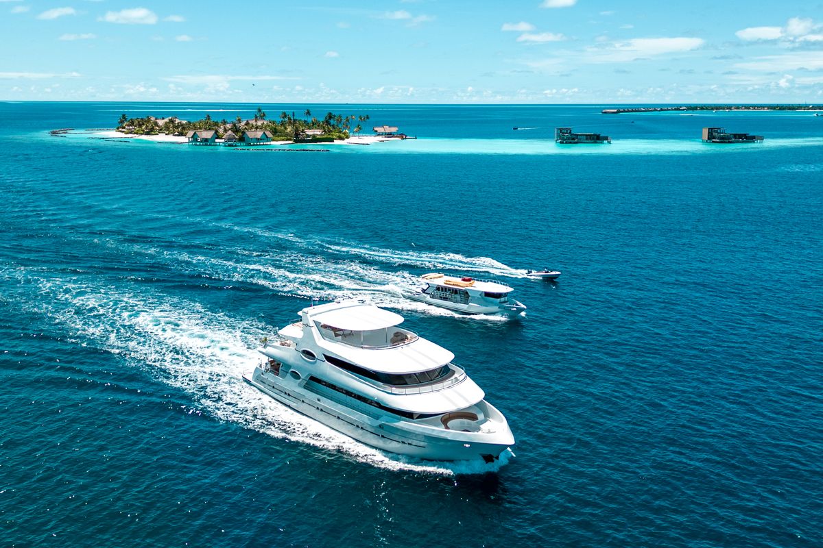 Exterior view of Alice, a Gulet Luxury Motor Yacht yacht at Malé, Maldives