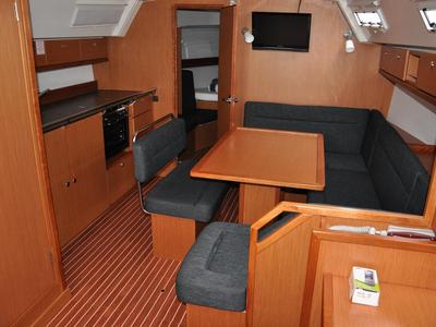 Galley of Joy, a Bavaria Cruiser 40 sailboat at Pirovac, Croatia