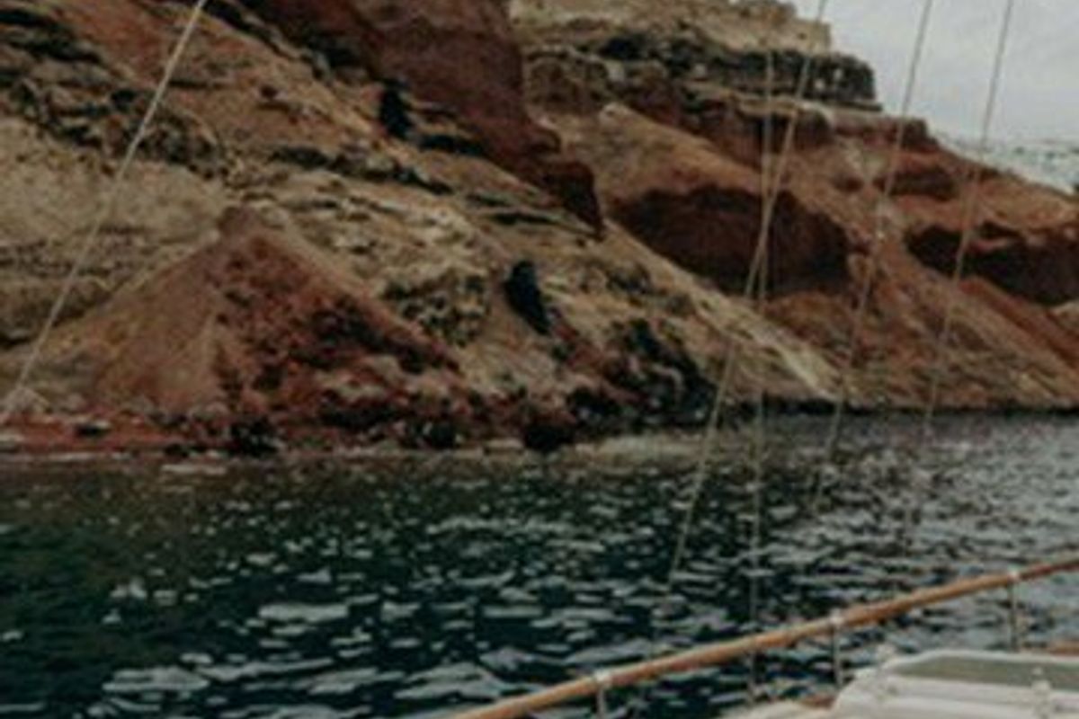 Kymatia, a Custom Made Trehandiri sailboat at Thira Municipal Unit, Greece