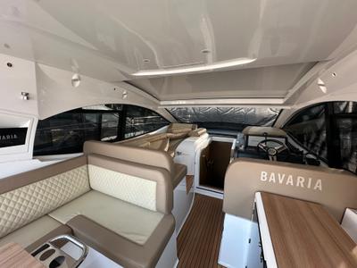Deck of Ivana, a Bavaria SR41 yacht at Grad Trogir, Croatia