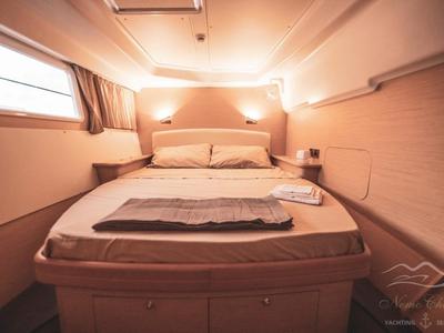 Cabin on Marlin, a Lagoon 440 catamaran at Naples, Italy