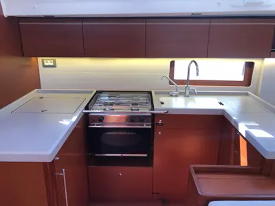 Galley of Marea, a Beneteau Oceanis 51.1 sailboat at Općina Medulin, Croatia