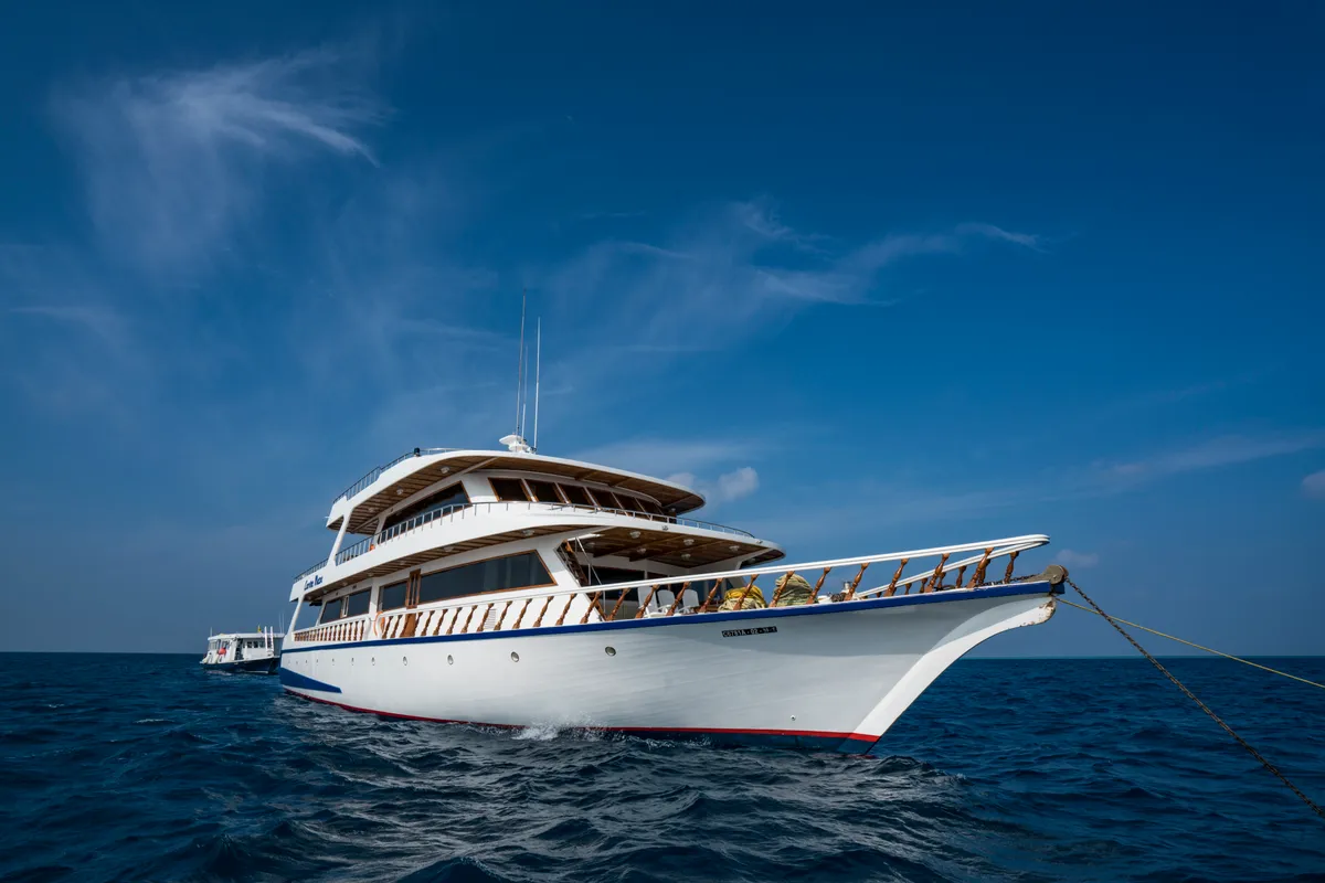 Conte Max, a Motoryacht Motoryacht yacht at Malé, Maldives