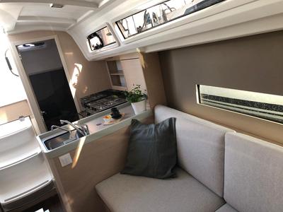 Galley of Yoda, a Beneteau Oceanis 30.1 sailboat at Općina Medulin, Croatia