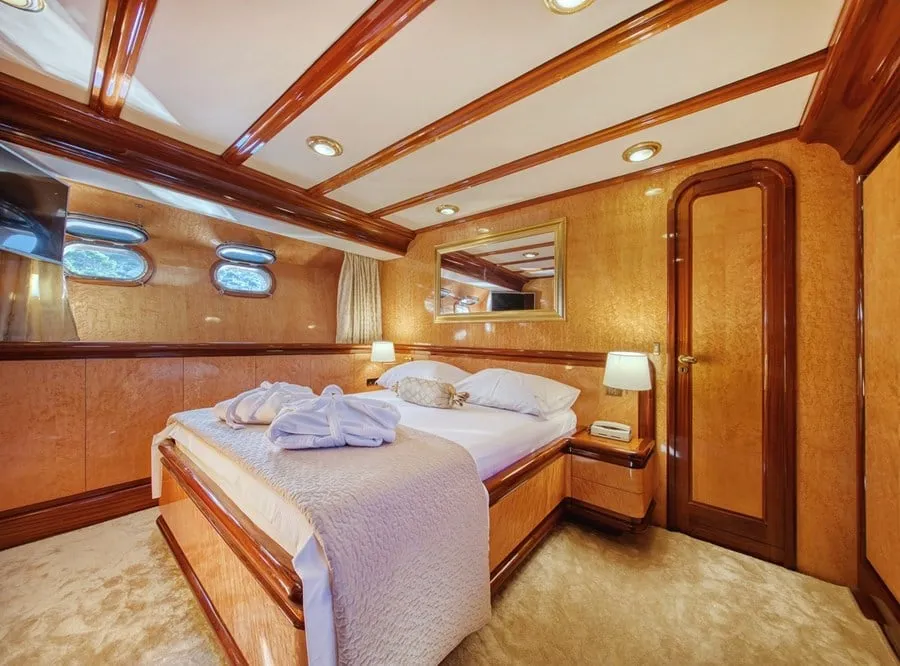 Cabin on MY Blanka, a CCYD M/Y Blanka yacht at Split, Croatia