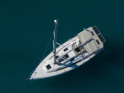 Athene, a Bavaria Cruiser 37 sailboat at Municipal Unit of Lefkada, Greece