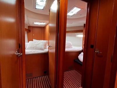 Cabin on Golić, a Bavaria Cruiser 45 sailboat at Općina Sukošan, Croatia