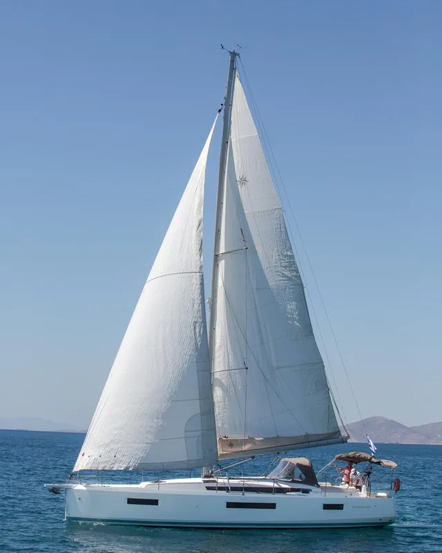Ocean Song, a Jeanneau Sun Odyssey 440 sailboat at Athens, Greece