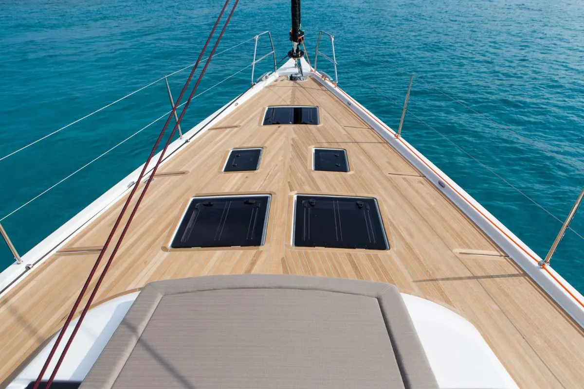 Magic Planet, a Dufour Exclusive 56 sailboat at Marsala, Italy