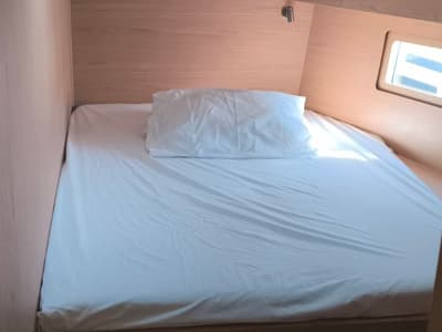 Cabin on Enjoy, a Beneteau Oceanis 51.1 sailboat at Municipal Unit of Nea Peramos, Greece
