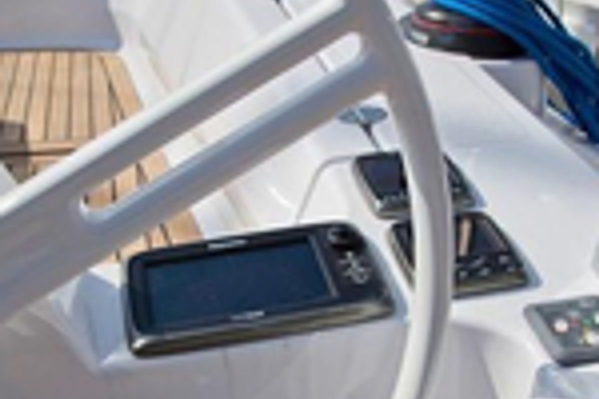 Alcamaro, a Elan Impression 45 sailboat at Vigo, Spain