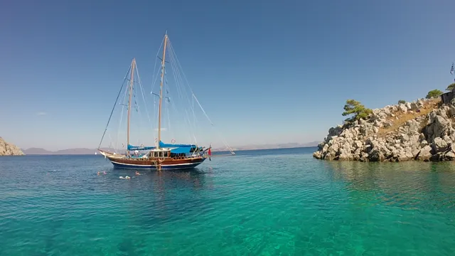 Exterior view of Musandira II, a Gulet Gulet gulet at Bodrum, Turkey