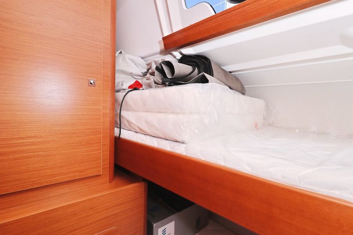 Cabin on SunnyLife, a Dufour 460 GL sailboat at Grad Biograd na Moru, Croatia