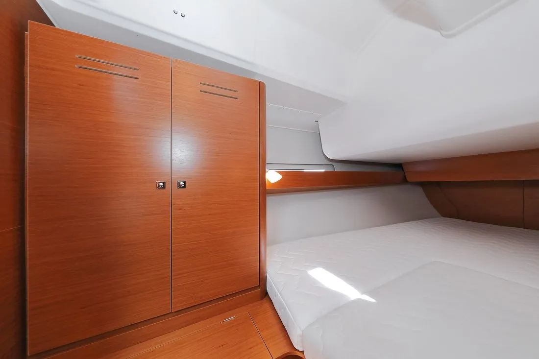 Cabin on SunnyLife, a Dufour 460 GL sailboat at Grad Biograd na Moru, Croatia
