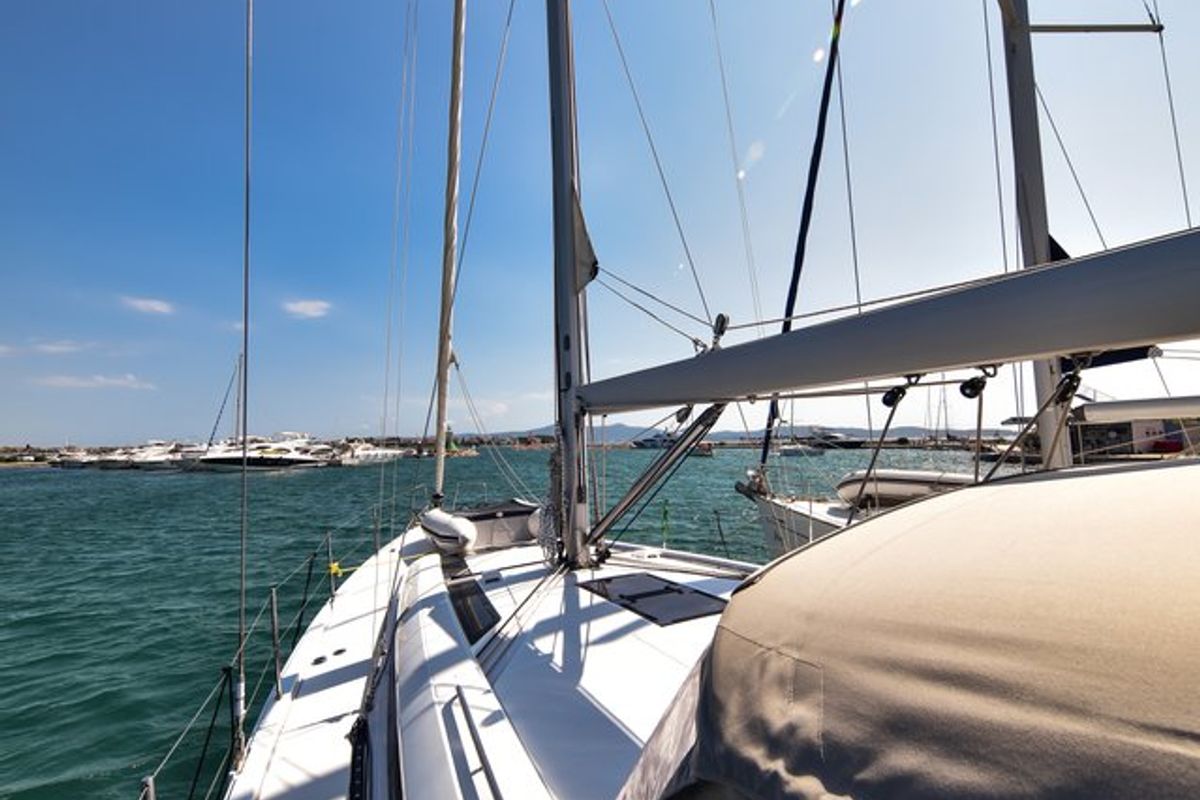 Exterior view of Dodo, a Beneteau Oceanis 51.1 OW sailboat at Općina Sukošan, Croatia