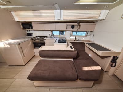 Galley of Dodo, a Beneteau Oceanis 51.1 OW sailboat at Općina Sukošan, Croatia