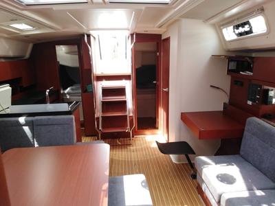 Salon of Chianti, a Hanse Yachts Hanse 458 sailboat at Seget Donji, Croatia