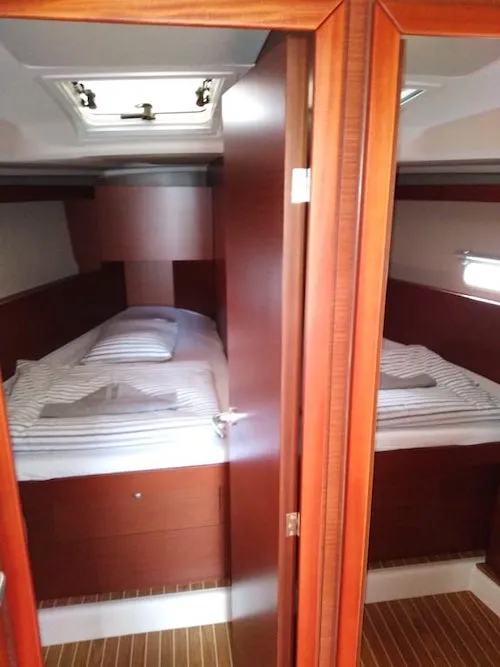 Cabin on Chianti, a Hanse Yachts Hanse 458 sailboat at Seget Donji, Croatia