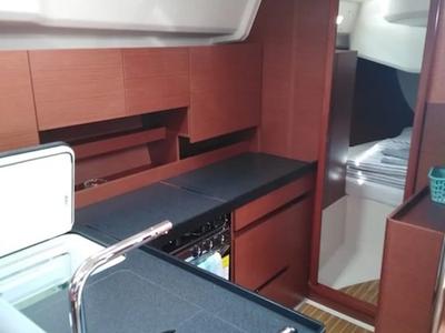 Galley of Chianti, a Hanse Yachts Hanse 458 sailboat at Seget Donji, Croatia
