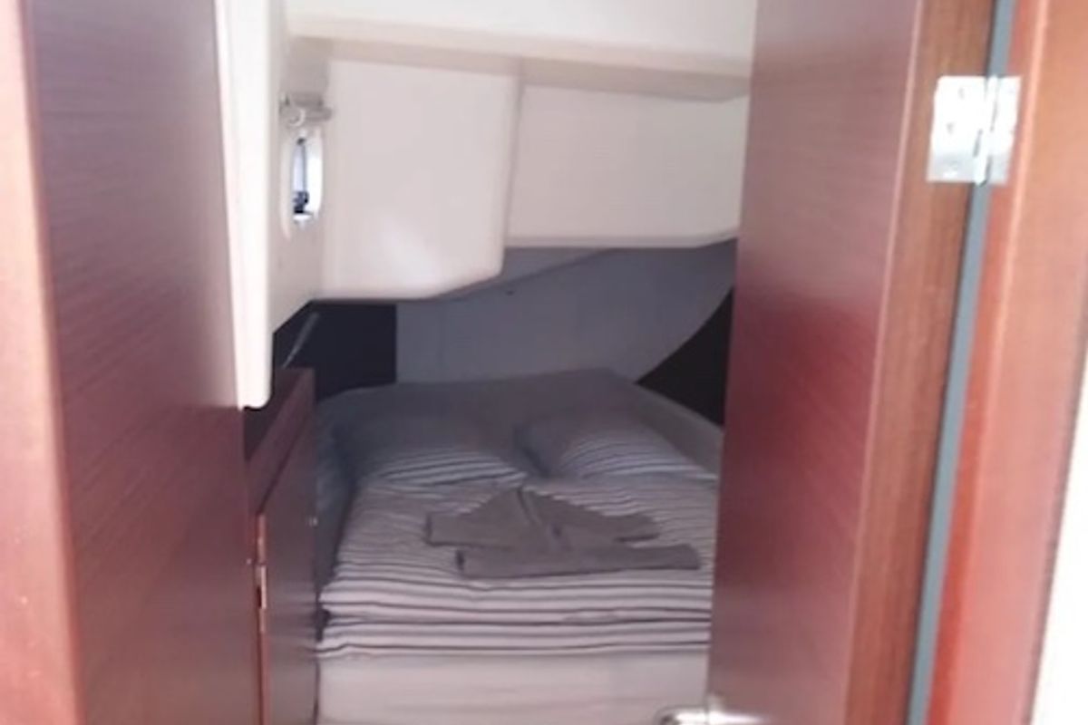 Cabin on Chianti, a Hanse Yachts Hanse 458 sailboat at Seget Donji, Croatia