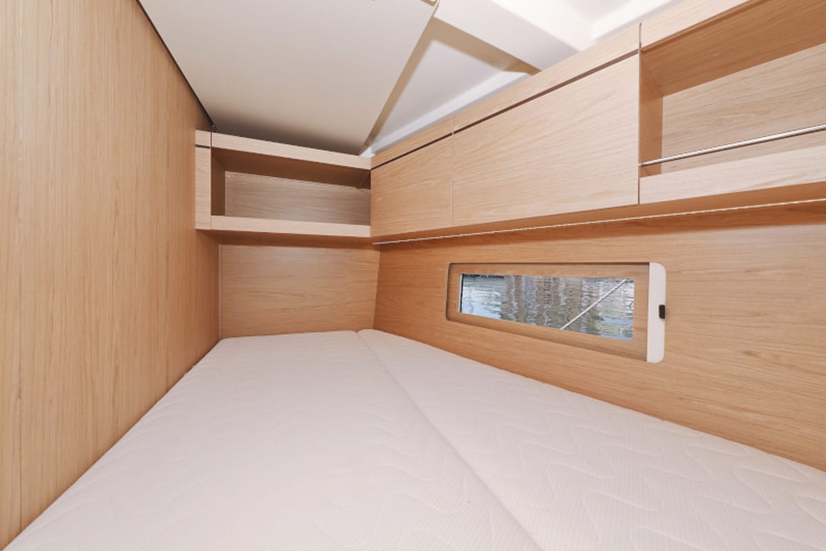 Cabin on Mr.White, a Beneteau Oceanis 46.1 sailboat at Zadar, Croatia