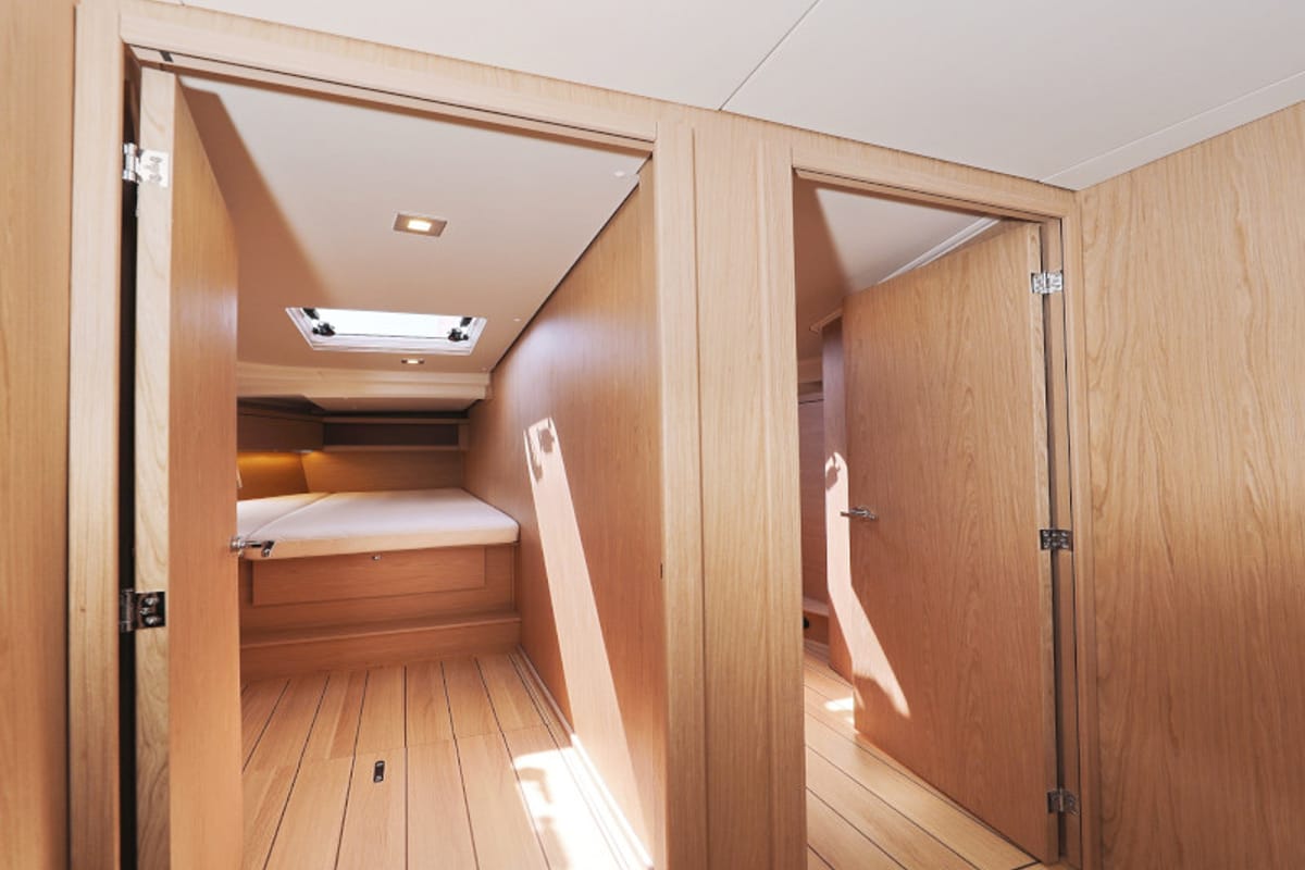 Mr.White, a Beneteau Oceanis 46.1 sailboat at Zadar, Croatia
