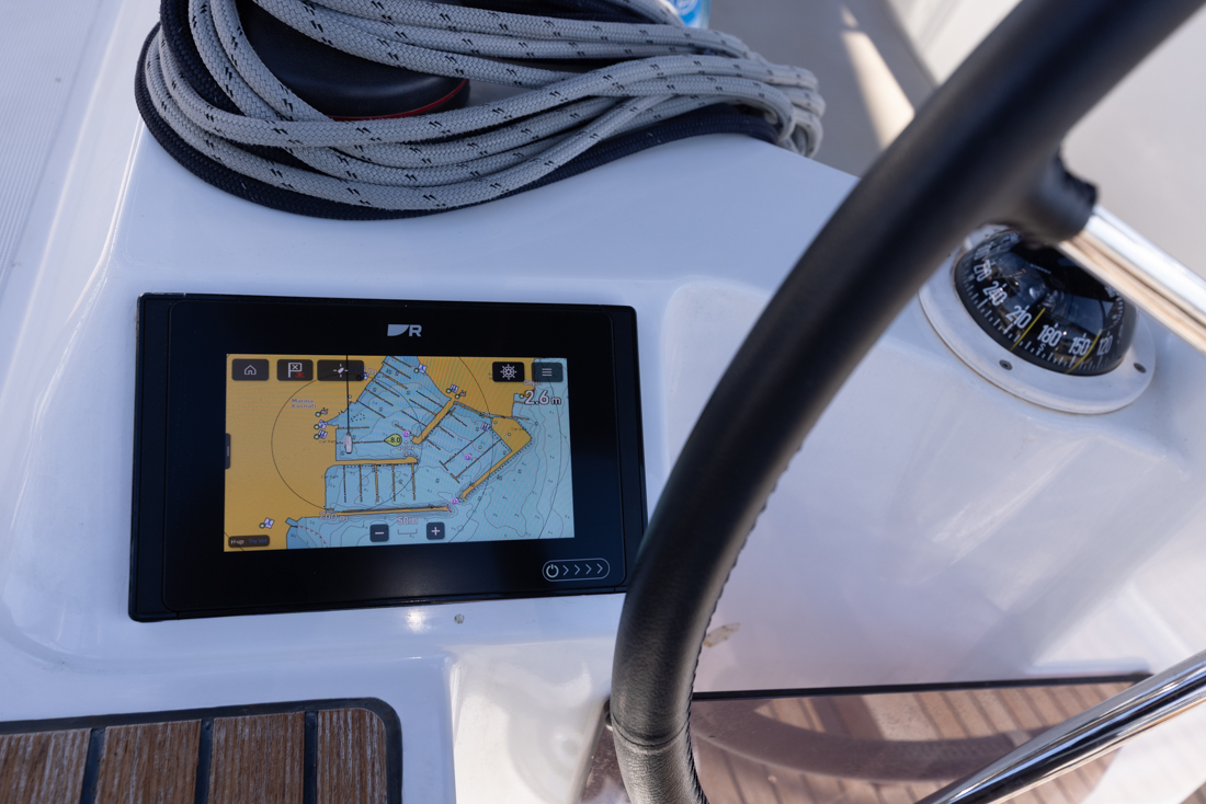 Zatara, a Jeanneau Sun Odyssey 349 sailboat at Grad Biograd na Moru, Croatia