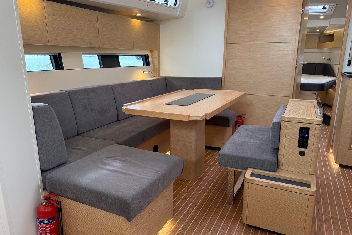 Salon of Wilson, a Hanse Yachts Hanse 460 sailboat at Punat, Croatia
