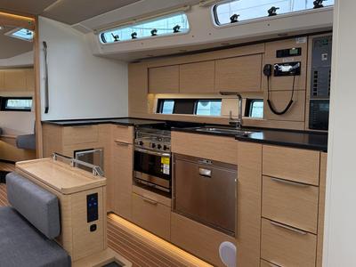 Galley of Wilson, a Hanse Yachts Hanse 460 sailboat at Punat, Croatia