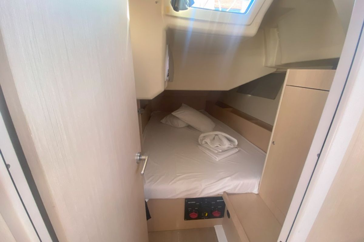 Cabin on Ioanna, a Beneteau Oceanis 41.1 sailboat at Municipal Unit of Lefkada, Greece