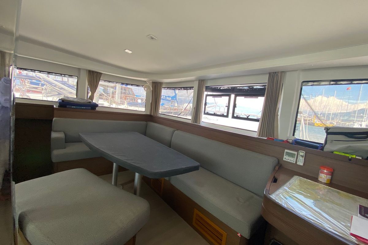 Cabin on Day Dream, a Lagoon 42 catamaran at Fethiye, Turkey