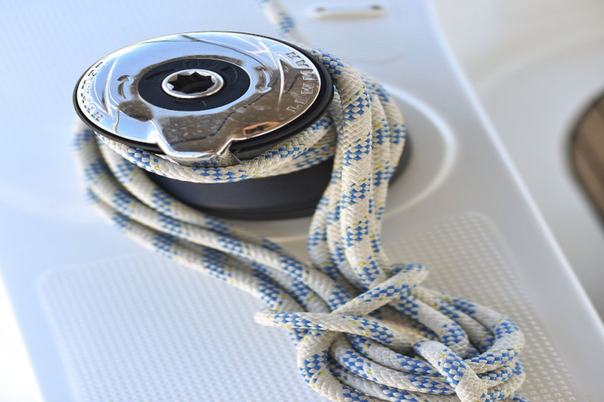 Jameson II, a Bavaria Cruiser 46 sailboat at Zadar, Croatia