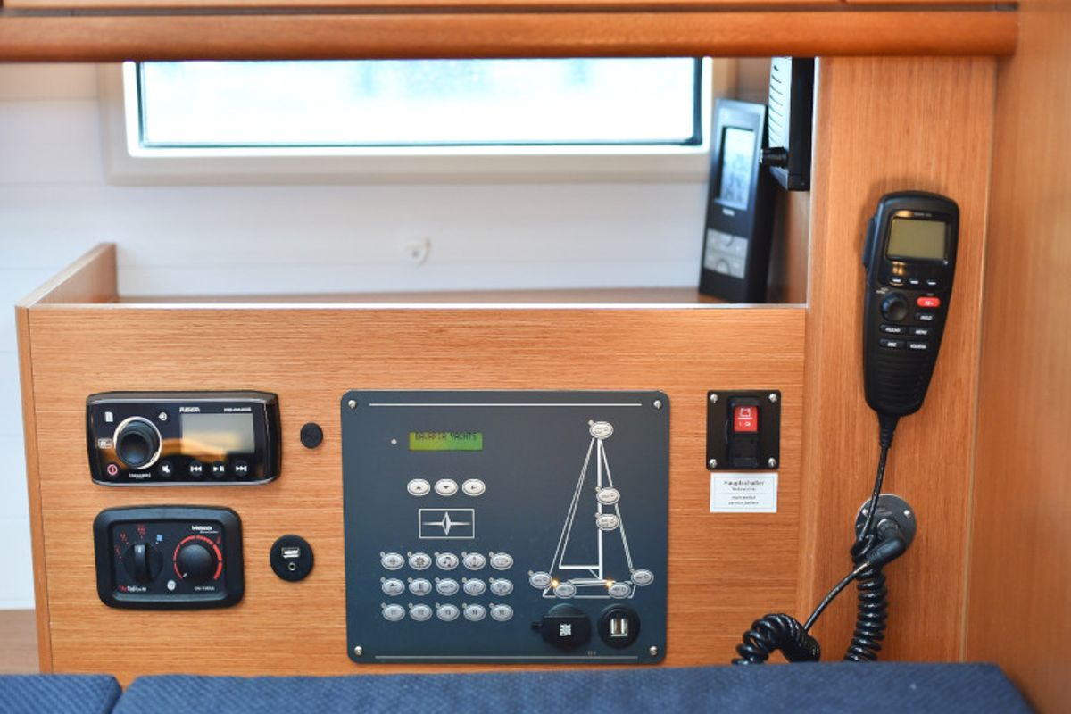 Jameson II, a Bavaria Cruiser 46 sailboat at Zadar, Croatia