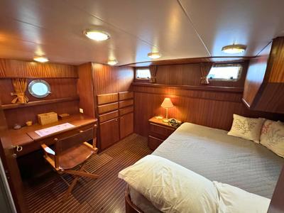 Cabin on Lupo, a Gulet Motorboat motorboat at Figari/Golfo Aranci, Italy