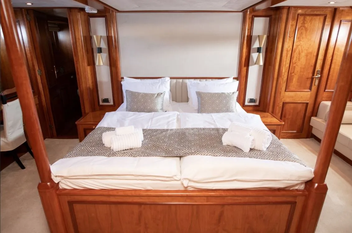 Cabin on SEA BREEZE II, a Gulet Motoryacht yacht at Općina Rogoznica, Croatia