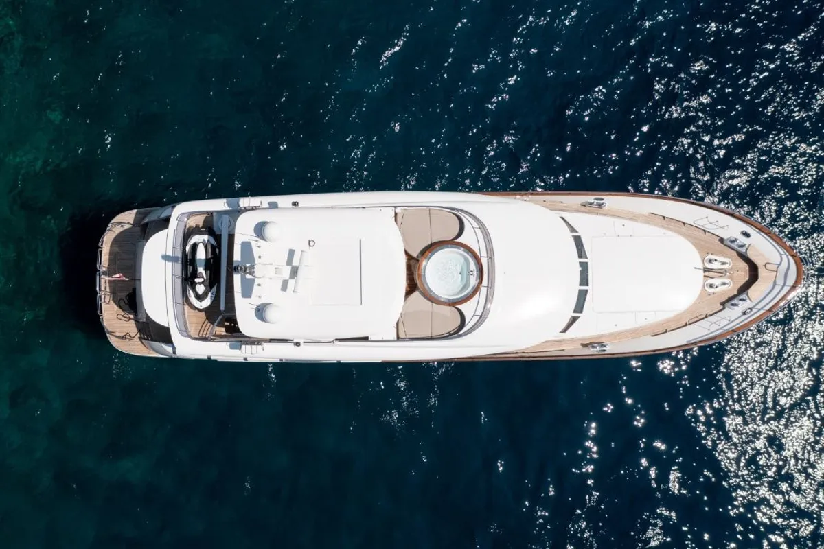 Exterior view of SEA BREEZE II, a Gulet Motoryacht yacht at Općina Rogoznica, Croatia