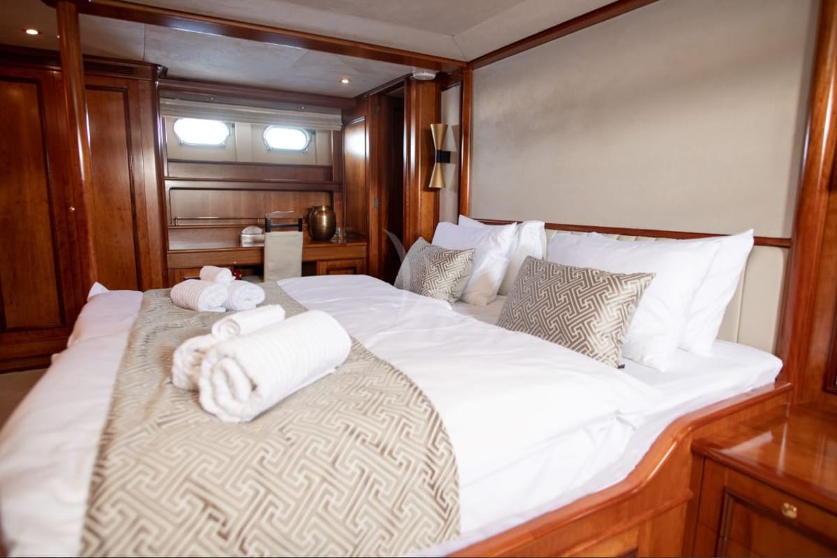 Cabin on SEA BREEZE II, a Gulet Motoryacht yacht at Općina Rogoznica, Croatia