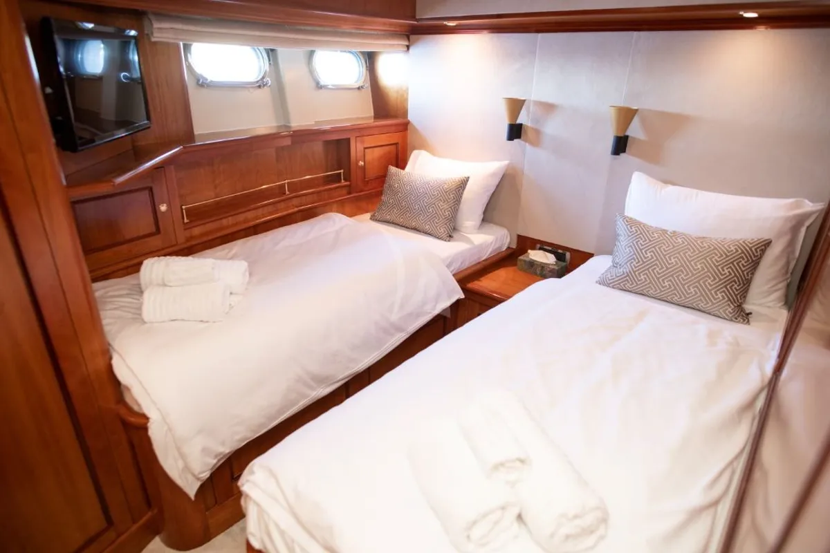 Cabin on SEA BREEZE II, a Gulet Motoryacht yacht at Općina Rogoznica, Croatia