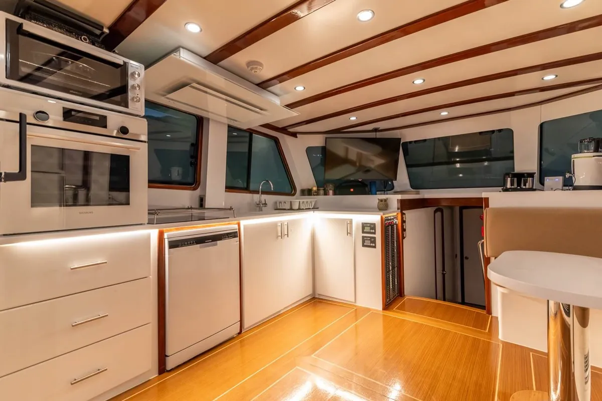 Cabin on Bernis, a Custom Made Bernis yacht at Fethiye, Turkey