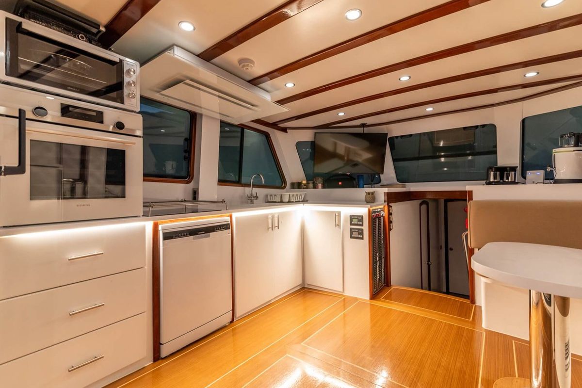 Cabin on Bernis, a Custom Made Bernis yacht at Fethiye, Turkey