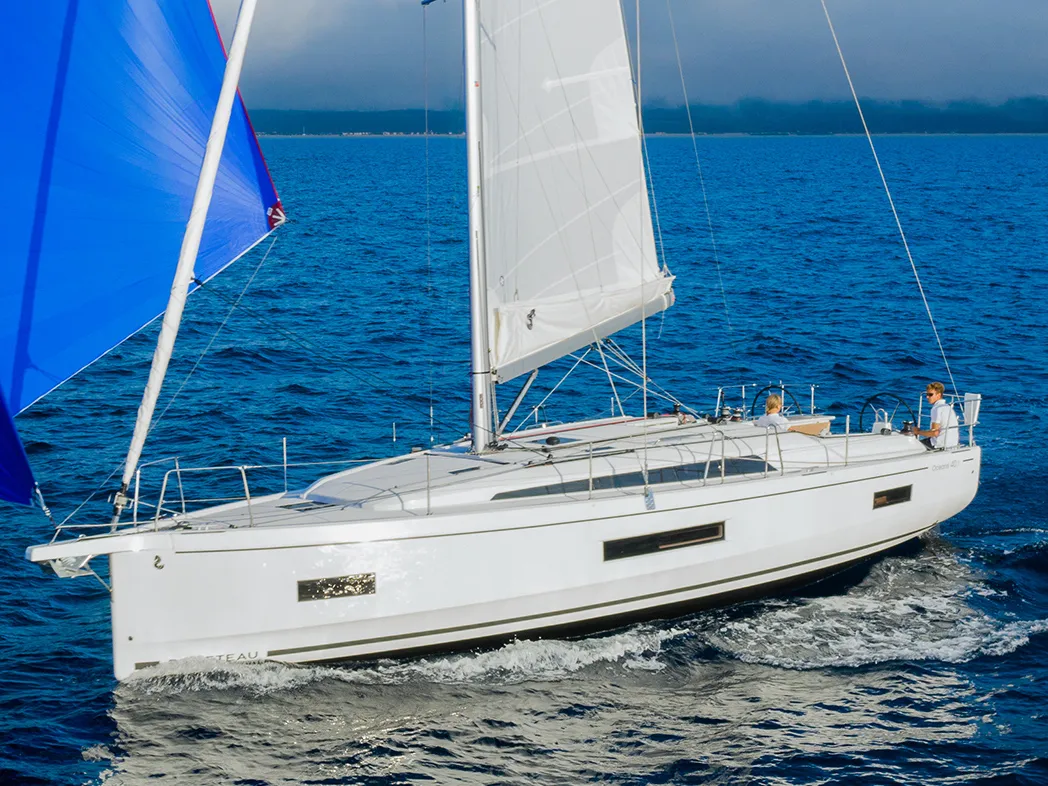 OKEANOS, a Beneteau Oceanis 40.1 sailboat at Kos, Greece