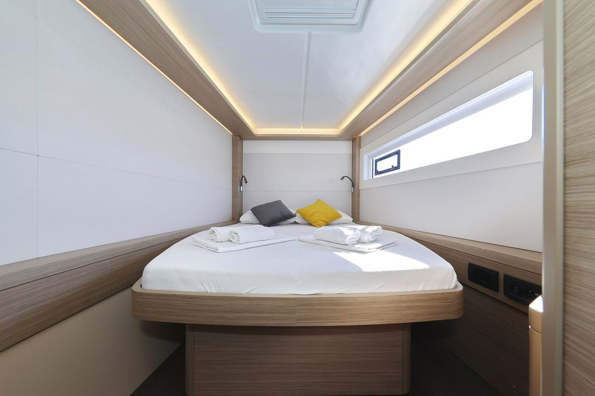 Cabin on Magic Dream, a Lagoon 46 catamaran at Općina Sukošan, Croatia