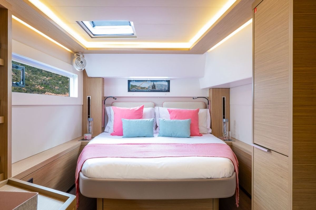 Cabin on Vanesa - Iconic version, a Lagoon 46 catamaran at Seget Donji, Croatia
