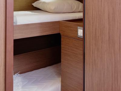 Cabin on Arianna - Water maker, Solar Panel, a Beneteau Oceanis 46.1 sailboat at Tonnarella, Italy