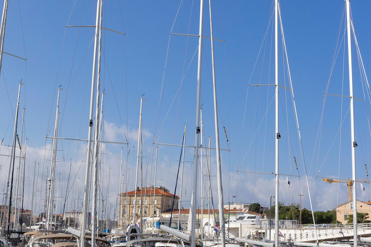 FORTUNATA, a Bavaria Cruiser 37 Style sailboat at Zadar, Croatia