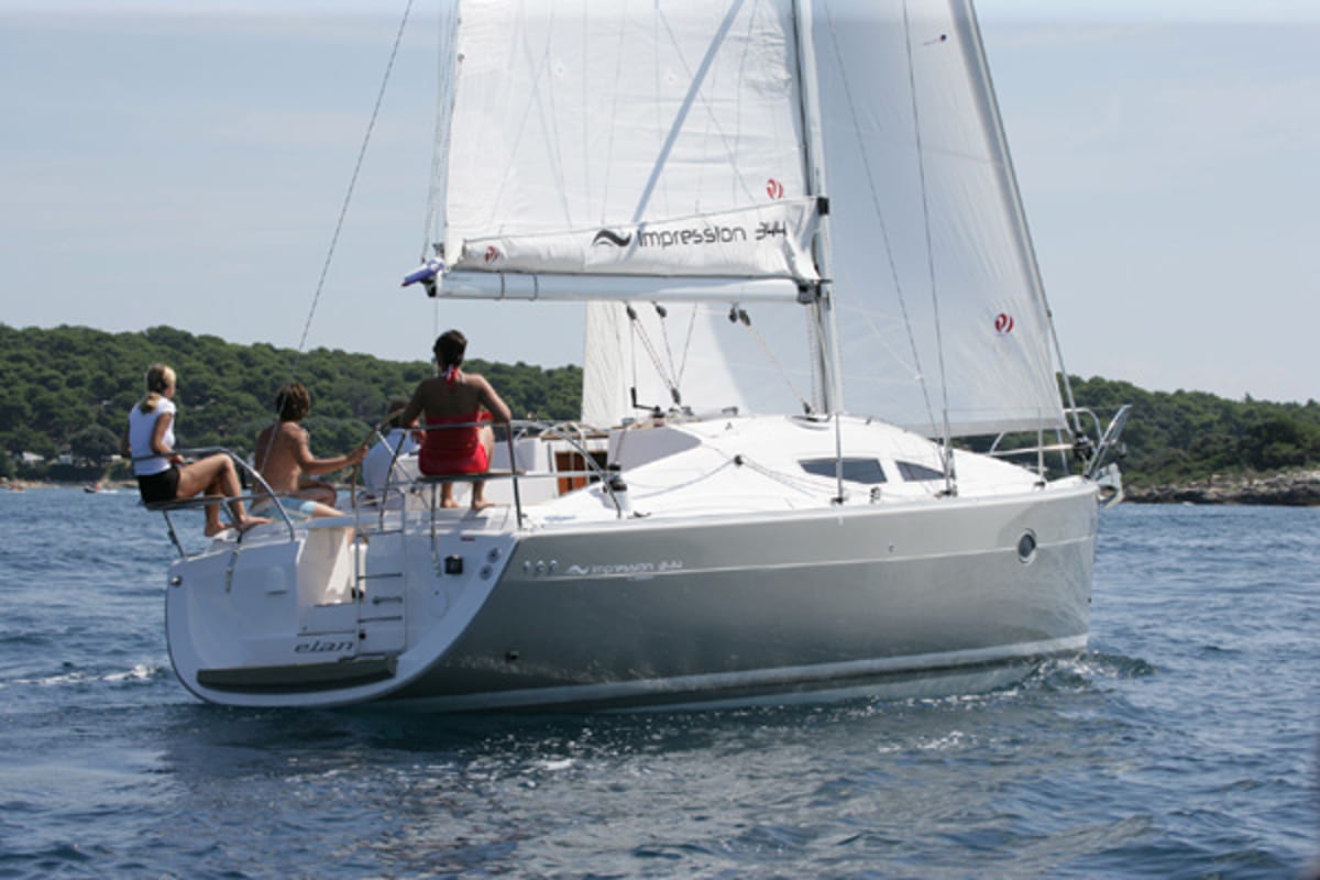Argo, a sailboat at Preveza, Greece