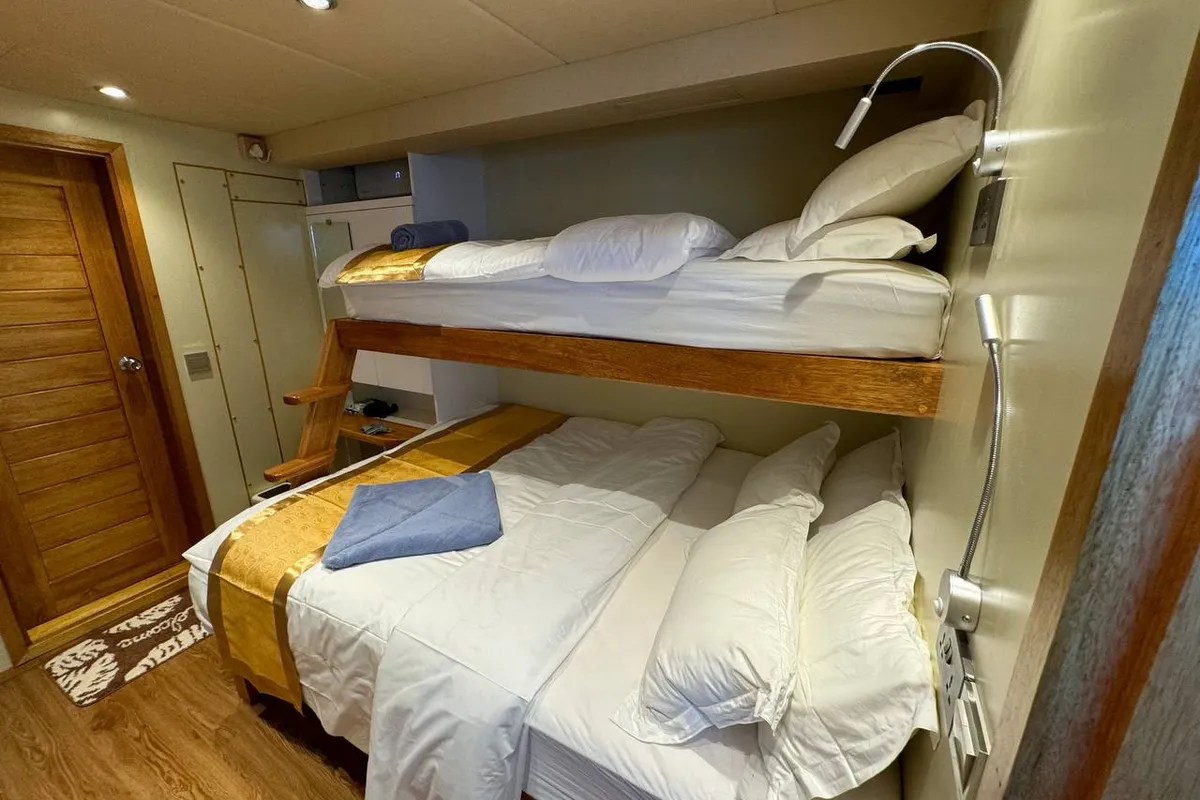 Cabin on North Seven Liveaboard, a Custom Made North Seven yacht at Malé, Maldives