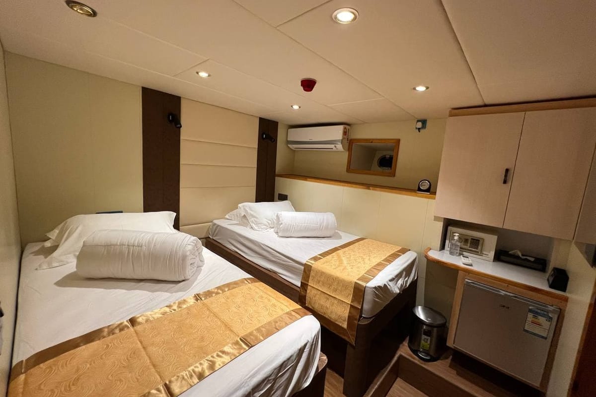 Cabin on North Seven Liveaboard, a Custom Made North Seven yacht at Malé, Maldives