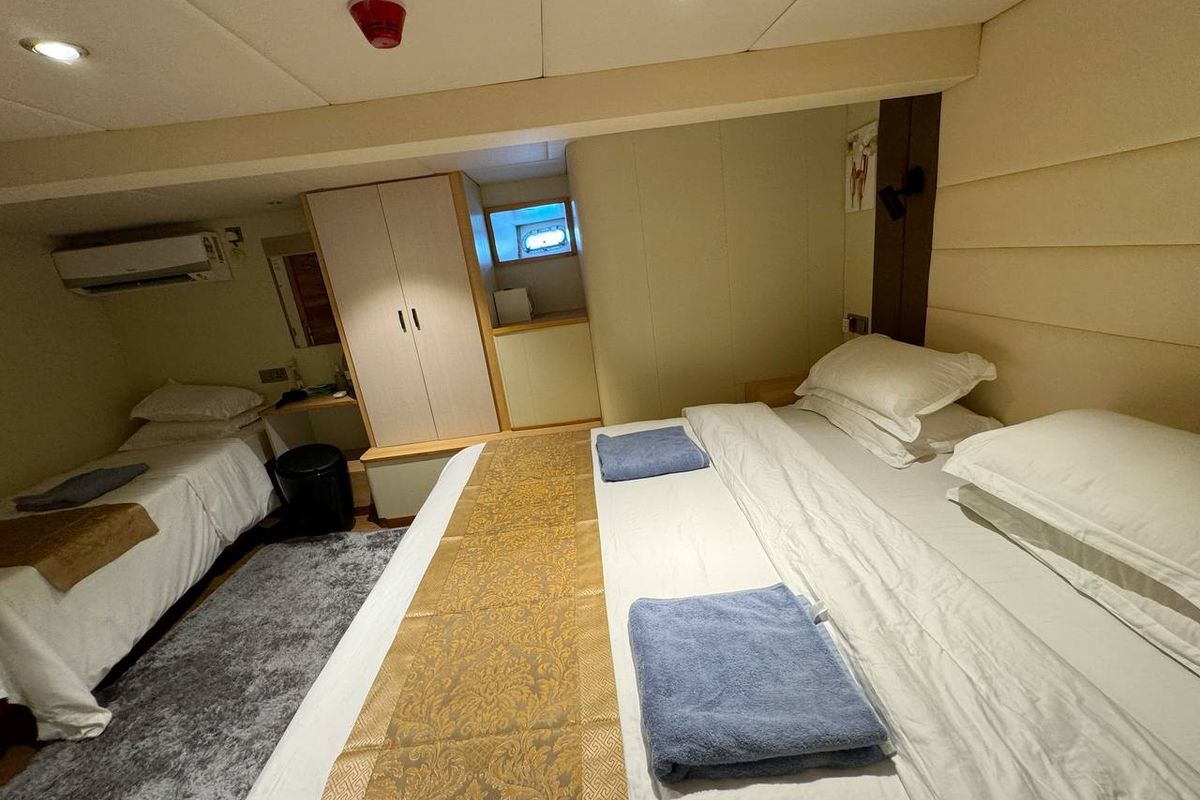 Cabin on North Seven Liveaboard, a Custom Made North Seven yacht at Malé, Maldives