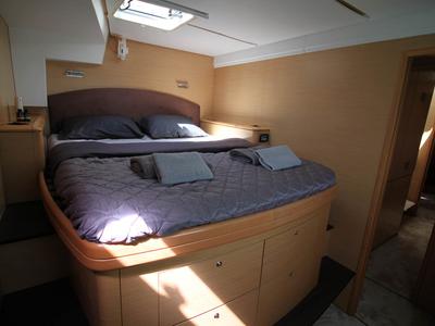 Cabin on The Big Deal, a Lagoon 500 - 5 + 1 + 1 cab. catamaran at Athens, Greece